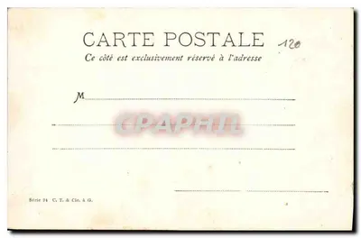 Lilases brancos — composição floral — C.T. & Cie. à G. n°120 — Verso