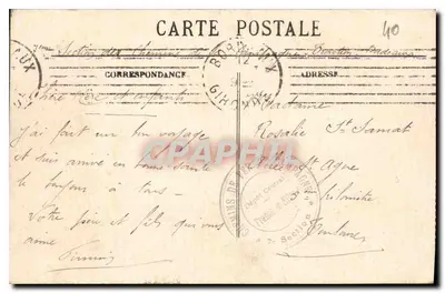Bordeaux — Duży Teatr — BR - 624 — Rewers