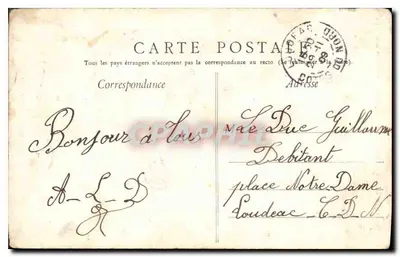 Moncontour da Bretanha — A Porta Santa-Jean — Lequien-Ravalec, fot.-édit. Moncontour — Verso