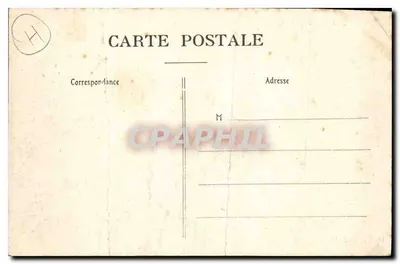 Stara pocztówka Kermesse des Femmes Francaises au Patronage St Joseph Saint Brieuc Juillet 1908 — Rewers