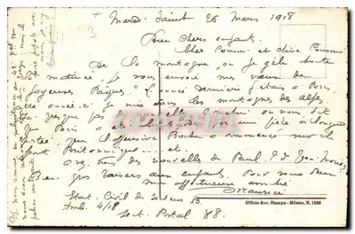 A vida nos campos — GALLI — edições Challeng — n° 554 — Verso