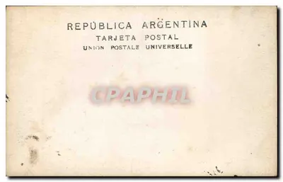 Famiglia in giardino — Argentina — editore sconosciuto, numero di serie non visibile — Verso