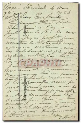 Innenraum des Thermalbetriebs Source des Chanteurs — Le Mont-Dore — G. D'O. n° 927 — Rückseite