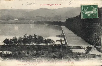 A Montanha Negra — Lago e dique de St-Ferréol — Edição St-Ferréol