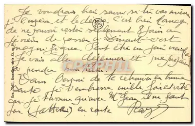 Dinant — O Pont, a Igreja e a Cidadela — editor Lejs, série 33 — Verso