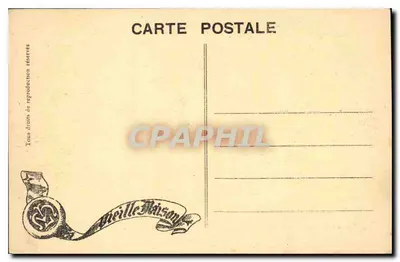 Dinan - Planta baja de la Vieja Casa — editor 'Vieja Casa' n°22 — Reverso