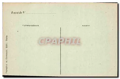 Versailles — Les Grandes Eaux, Le Bassin du Dragon — A.P. n°148 — Verso