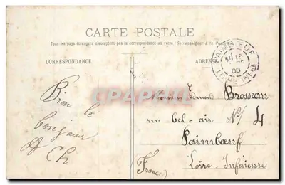 Valras-la-Plage — A Hora do Banho (Dia de Tempestade) — M. Pons, fot. n°10 — Verso