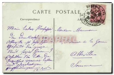 PARIS — Antiguo Hotel de Sens — Colección ND Phot, n° 266 — Reverso