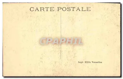 Park von Versailles — Die Bäder des Apollon — Impr. EDIA Versailles — Rückseite