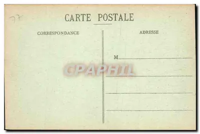 Palácio de Fontainebleau — Grade de Honra — editor anônimo, n° 2166 — Verso