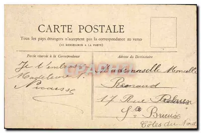 PARIGI — La sede del Comune — Edizione Bovy Jourdan — Verso