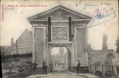 Porta de Cassel (século XVII) — Bergues, Nord — Edições Pâleur-Achite