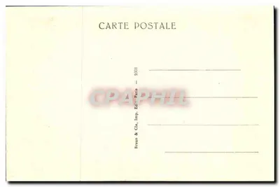 Vitória de Samotrácia — Museu do Louvre — Braun & Cie, Paris, n° 1031 — Verso
