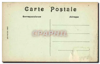 Stara pocztówka Dunkerque — Zbiór Hotel de Ville — Rewers