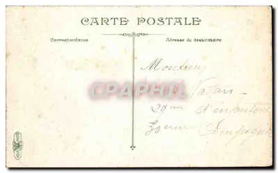 Paris - Estação Saint-Lazare - Hotel Terminus — editor L.V.458 — Verso