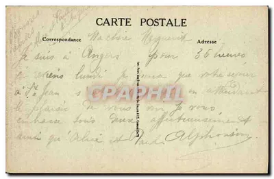 Angers - Hotel Pincé - Muzeum — wydawca Laroque, nr 91 — Rewers