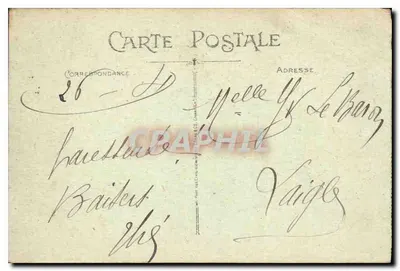 Pau - Un angolo del Parco Beaumont — C.C. - 13 — Verso