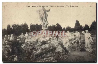 Calvário de Pontchâteau — Ascensão — Vista de trás — Escultor