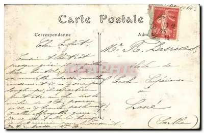 Katedra Najświętszej Panny Maryi w Reims — widok fasady — N.D. Fot. — Rewers