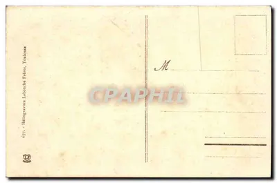 Pau - Nueva terraza de la Plaza Real y la estación, parte oriental de la cadena de los Pirineos — Héliogravure Labouche Frères, n° 26 — Reverso