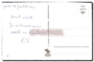 Berchtesgaden — Plac Główny z Watzmannem — Fot. L. Ammon — Rewers