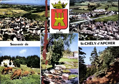 St-CHÉLY-d'APCHER — Lozère — editor Clichés Naturellos