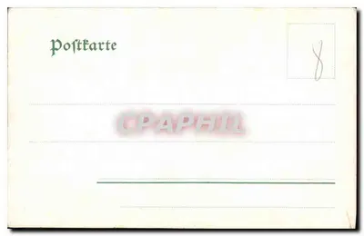 Soldado no inverno — cena noturna — Druck u. Verlag M. Seeger, Stuttgart, n° 258 — Verso