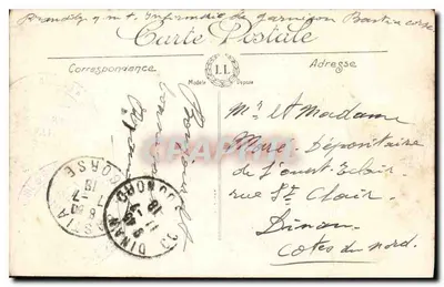 Toulon — Porte de l'Ancien Séminaire de 1885, classé monument historique — LL — Rewers