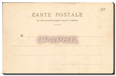 Caen — Oficina de carpintaria da Escola Normal — L. D. — Verso
