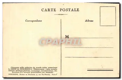 Paryż — Katedra Notre-Dame — Przedstawiony przez Hémoglobine Deschiens — Rewers