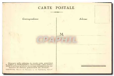 PARIS — Palais de Justice — Offert par Hémoglobine Deschiens — Verso