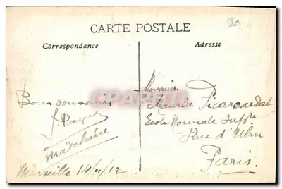Marseille — Ogólny widok basenów Joliette — Wyd. Joliette, nr 15 — Rewers