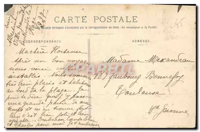 Arcachon — Widok na basen — Wydawca: Paryż, numer 269 — Rewers