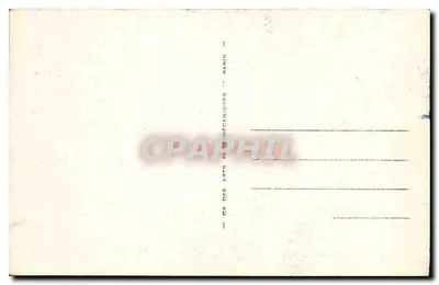 De vader Trébeurden — Roche van Trébeurden — Uitgever: Arts des Arts Photomécaniques, Parijs — Achterkant