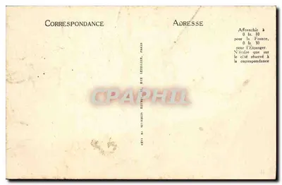 Le Yaude (C.-du-N.) — Autel z Panią Ułożoną — ND — Rewers