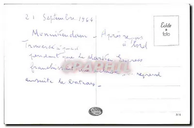 Speeltoren - Monnikendam — editor Rono, n° 864 — Verso