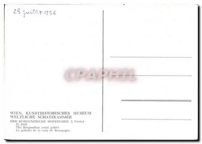 Gobelet z dworu Burgundii — XIV wiek — Muzeum historyczne w Wiedniu — Rewers