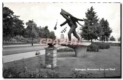 Nijmegen, Monumento Jan van Hoof — editor Echte Foto, N°760