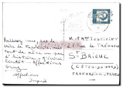 Zamek Solitude przy Stuttgarcie — collage vues — Frankfurter Verlag, Nr. 20813 — Rewers