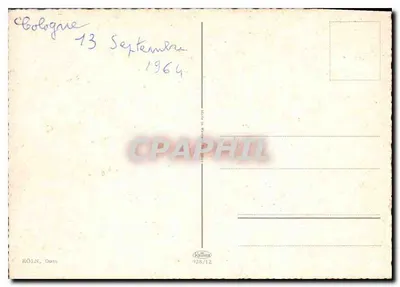 Catedral de Colônia — vista frontal — editor Käuling, n° 928/12 — Verso
