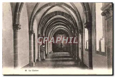 O Cloister — Abadia de Nossa Senhora de Thymadeuc, O.C.R. em Bréhan Loudeac — n°10