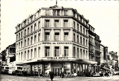 Hôtel de l'Univers — Liege — Photo Véritable