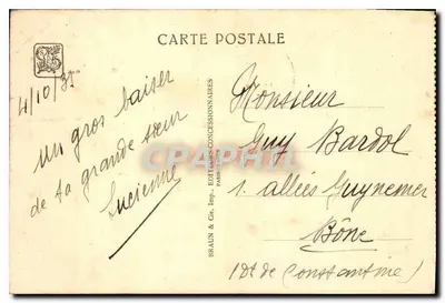 Seção da Indochina — Pavilhão do Camboja — Exposição Colonial Internacional — Paris 1931 — Verso