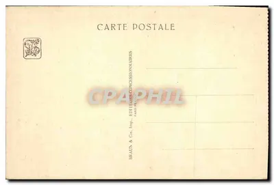 Exposição Colonial Internacional — Paris 1931 — O Congo Belga — Vista tirada do portique das Indústrias de Luxo em direção ao Pavilhão de Honra — H. Lacoste, Arq. S. A. D. G. — Verso