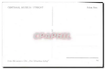O navio de Utrecht — 1º-3º século após Cristo — Centraal Museum Utrecht, n° 762 — Verso