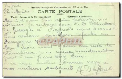 Bagnoles-de-l'Orne — Kasyno i jezioro — Rewers