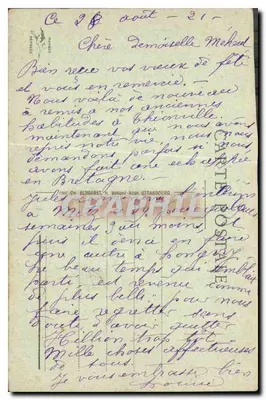 METZ - Vista tirada do Belvédère da Esplanada — n° 53 — editora impr. Ch. Bergeret, Mando-Neuf, Strasbourg — Verso