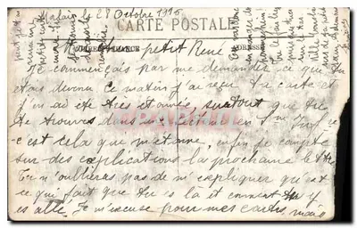 Morlaix — Vieilles Maisons, Place des Halles — LL. — Verso