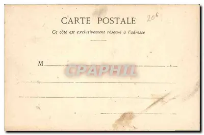 Gaillac — Rada Miasta & Statua Generała d'Hautpoul — Claude A. Trastoul, seria 52 — Rewers